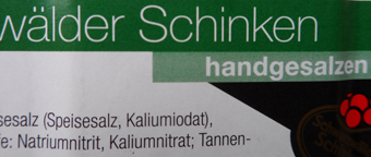 Handwerk - Schinken, handgesalzen